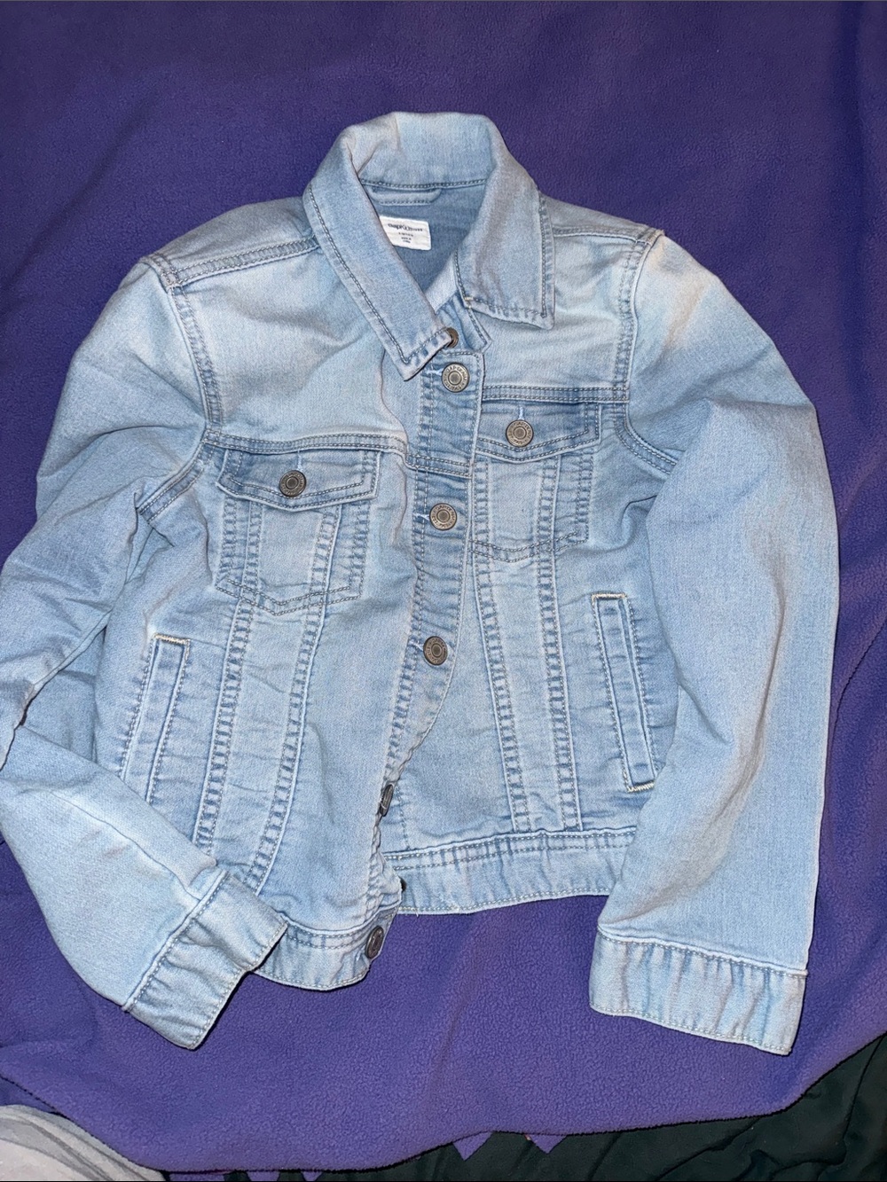 GAP Light Blue Kids Denim Jean Jacket